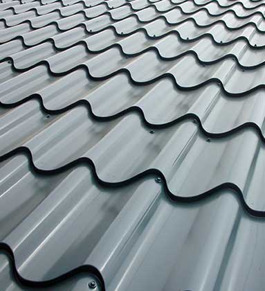 Metal Roofs Icon Bg